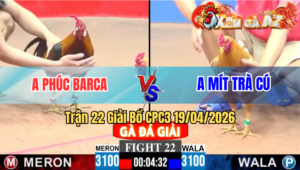 Trận 22 Giải CPC3 19/04/2026 - Anh Phúc Barca Đụng Với Anh Mít Trà Cú