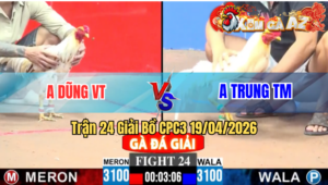 Trận 24 Giải CPC3 19/04/2026 - Xanh Đâm Quá Đâm 2 Tay Nước Đỏ Gục