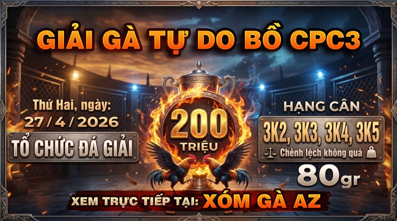 Thông Báo Giải CPC3 Ngày 27/4/2026