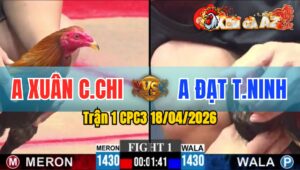 Trận 1 CPC3 18/04/2026 - Đỏ Đâm Như Máy Khâu  Xanh Nằm 1 Đóng Sau Vài Chân