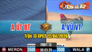 Trận 13 CPC2 12/04/2026 - Điều Giao Chân Xanh Gãy Chân Mau Lẹ