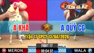 Trận 17 CPC2 13/04/2026 - Đỏ Cò Cò Ra Chân Quyết Định Xanh Nằm Biệt Phản Tang Ăn 1