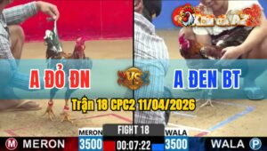 Trận 18 CPC2 11/04/2026 - Đỏ Quá Nhanh Chân Xanh Ói Nằm 1 Đóng