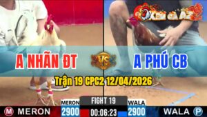 Trận 19 CPC2 12/04/2026 - Bướm Quá Tốc Độ Đá Điều Hư Hình Nhanh Lẹ