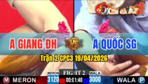 Trận 2 CPC3 19/04/2026 - Đỏ Đá Chân Khủng Đâm Xanh Té Xe