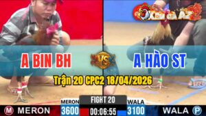 Trận 20 CPC2 18/04/2026 - Điều Đâm Như Máy Khâu Chuối Nằm Tại Chỗ Chỉ 1 Tay Nước