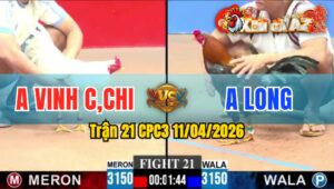 Trận 21 CPC3 11/04/2026 - ĐIỀU A LONG  ĐÁ VÀI CHÂN CÓ KẾT QUẢ  QUÁ ĐẲNG CẤP