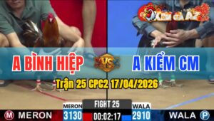 Trận 25 CPC2 17/04/2026 - Xanh Quá Lực Đá Đỏ Quay Đầu Bỏ Chạy Chỉ 3 Tay Nước