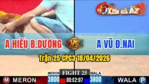 Trận 25 CPC3 18/04/2026 - Xanh Nuốt Ói  Kéo Hòa Quá Hay
