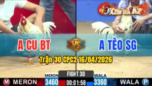 Trận 30 CPC2 16/04/2026 - Xanh Giao Nạp Quá Hay Đỏ Nằm Ngay 1 Chỗ
