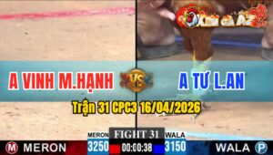 Trận 31 CPC3 16/04/2026 - Điều Đá Đòn Như Xe Đụng  Khét Nằm 1 Đóng