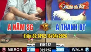 Trận 32 CPC2 16/04/2026 - Bướm Quá Đâm 1 Tay Nước Điều Nằm Biệt