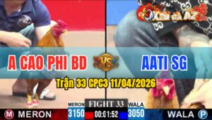 Trận 33 CPC3 11/04/2026 - KHÉT QUÁ ĐẲNG CẤP  HẠ CÚ MẤY CHÂN