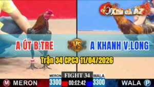 Trận 34 CPC3 11/04/2026 - ĐIỀU A ÚT ĐÁ CỰA KING KHỦNG  K CÓ CƠ HỘI NÀO CHO A KHANH