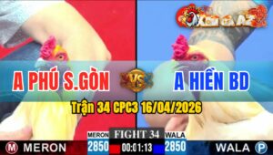 Trận 34 CPC3 16/04/2026 - Xanh Có Chân Dứt Điểm Đỏ Ói Hết Sửa