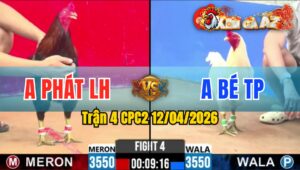 Trận 4 CPC2 12/04/2026 - Úa Đâm Tịch Hạ Điều Mau Lẹ Chỉ 2 Tay Nước