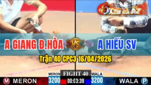 Trận 40 CPC3 16/04/2026 - Điều Đâm Như Máy Khâu Bưng Xanh Đơn Giản