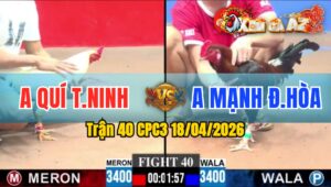 Trận 40 CPC3 18/04/2026 - Úa Đâm Gặp Điều Quá Trâu